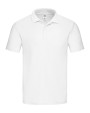 FRUIT OF THE LOOM, Polo Uomo Manica Corta Original Bianco